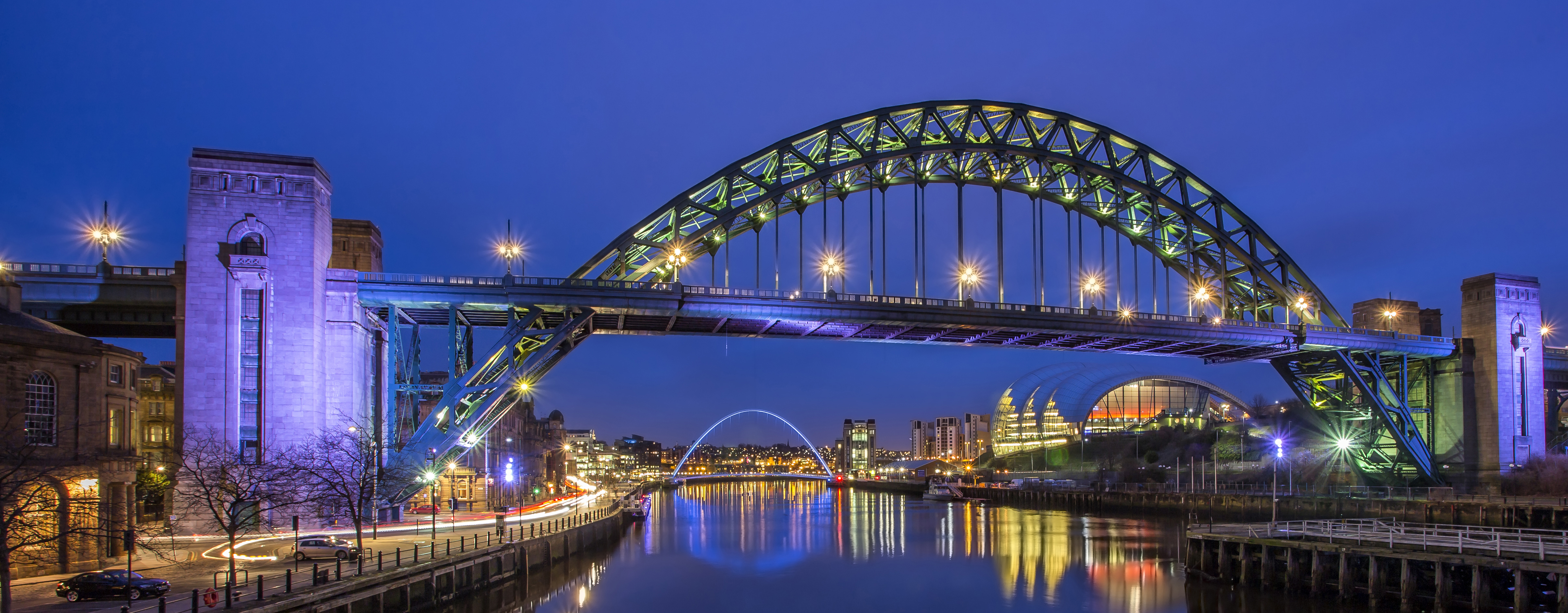 Tyne Bridge at Night